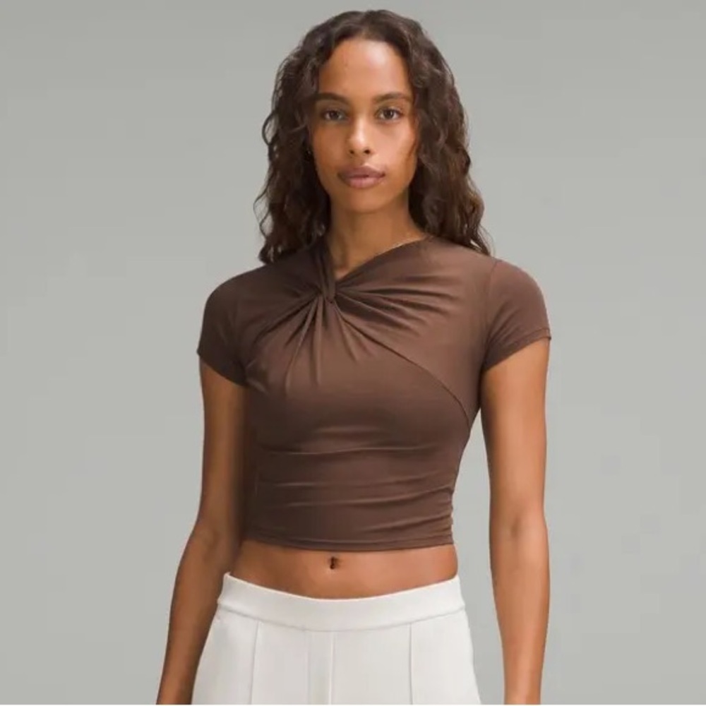 Lululemon Asymmetrical Front Twist T-Shirt